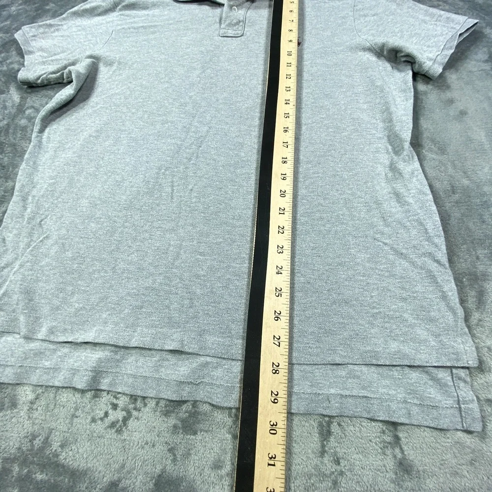 Vintage Polo Ralph Lauren Shirt Mens XL Grey‎ Classic Fit Golf All Cotton Preppy